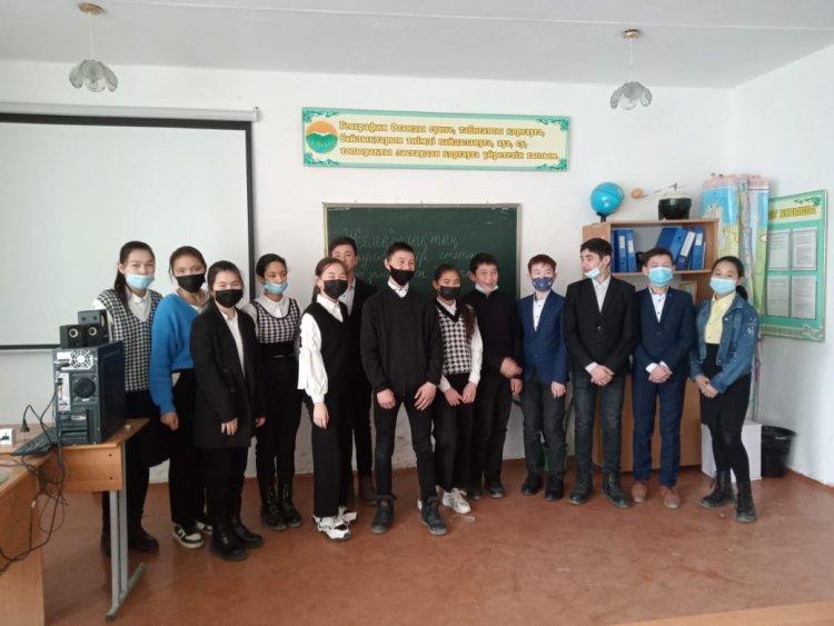 Қаңтар айында 8«б» сынып оқушылпы арасында «Жемқорлықтың дамуына әсер ететін факторлаи мен себептер» тақырыбында пікәрсайыс бтлып өтті.